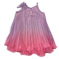 thumbnail image 2 of Zunie Girl Girl's Crinkle Bodice & Ruffled Trim Any Occasion Sleeveless Dress (S (6/6X)), 2 of 2