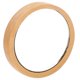 thumbnail image 1 of Espejo De Madera Portátil, Espejo De Madera De Mano, árbol De Hierba Redondo Sin Deformación Con Bordes Lisos Para Cosméticos, 1 of 7
