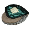 thumbnail image 7 of Irish Adult Hat Tweed Flat Cap from Patrick Francis 60% Acrylic and 40% Wool Patchwork Design, 7 of 7