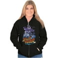 thumbnail image 3 of Street Fighter 90s Video Gamer Unisex Plus Size Zip Hoodie Brisco Brands 3X, 3 of 6