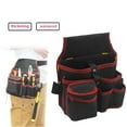 thumbnail image 3 of Multifunctional Tool Storage Bag Pouch Belt Electrician Drill Waist Toolkit, 3 of 8