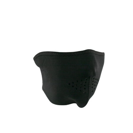 Neoprene Thermal Half Mask- Black