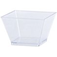 thumbnail image 1 of HTOOQ Plastic 8 oz | Clear Rectangles Servingware | Pack of 20 Party Bowls, 1 of 7