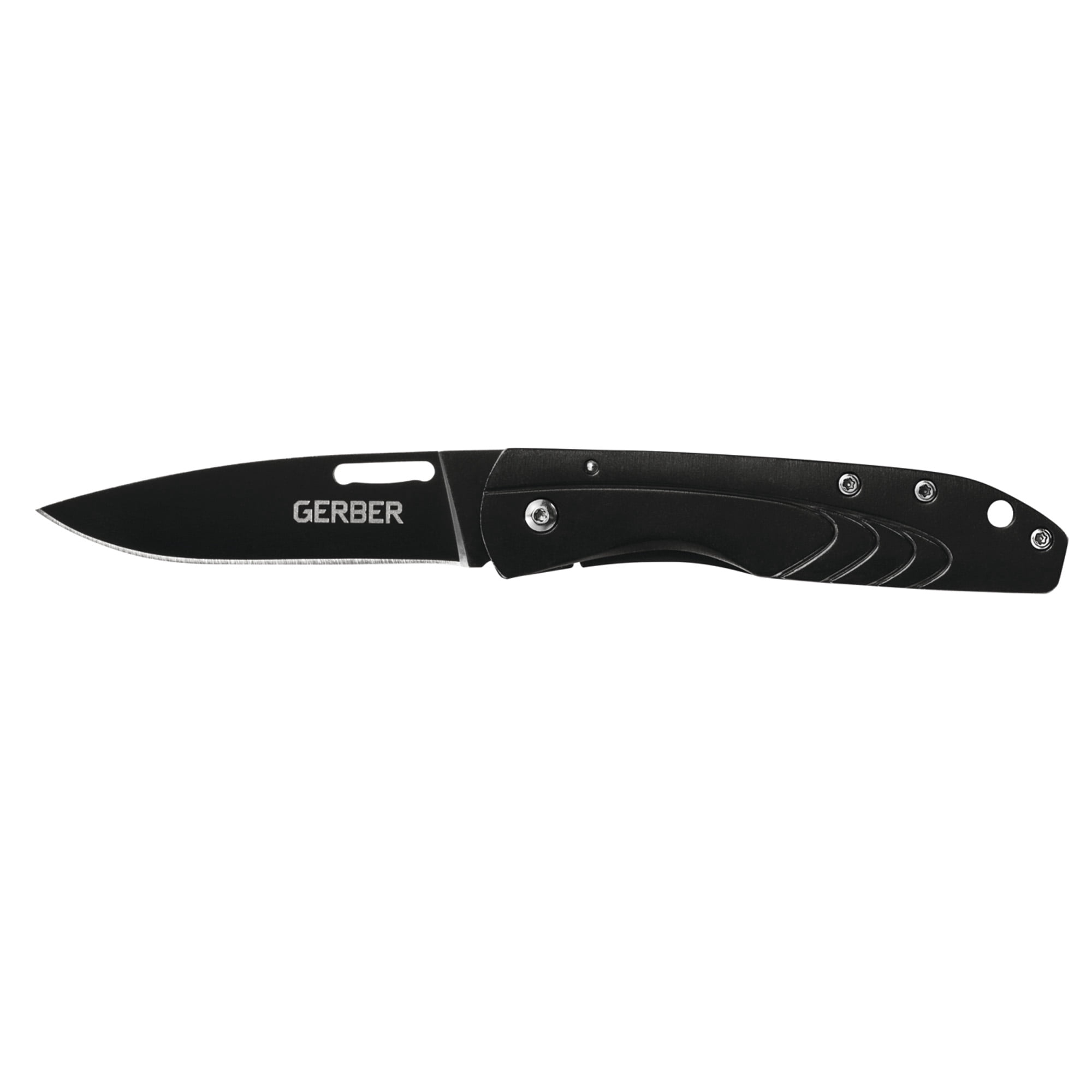 Gerber Gear Folding Pocket Knife, Black, Tanto, 5-1/4 in - Walmart.com