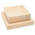 thumbnail image 1 of Small Wood Block Puzzles, 4 1-3/4 inch Wood Cubes in 4-3/8 inch Wood Tray, Pack of 100 3D Wooden Cube Puzzles for DIY, by Woodpeckers, 1 of 7