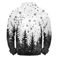 thumbnail image 3 of successthop Mens Christmas Sweatshirt Snow Tree Quarter Zip Long Sleeve Tops Pullover Sweaters with Pocket Streetwear, 3 of 3