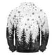 thumbnail image 3 of Sudadera sin capucha para hombre, informal, a la moda, con cuello alto, estampado, cremallera, jersey de manga larga, blusa de poliéster para hombre, 3 of 3