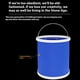 thumbnail image 5 of Yuarrent Contenedor de agua plegable ABS de 20 litros para entusiastas del aire libre Contenedor de agua de 20 litros Cubo plegable Kits de desorden para acampar 15L, 5 of 6