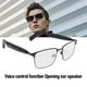 thumbnail image 4 of Gafas, Gafas de Sol Inteligentes Bloqueo de Luz Azul Liviano Apertar Altavoz de Oreja Recargable paraetucir Caminatas, 4 of 7