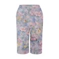 thumbnail image 3 of MKLEKYY Pantalones Cortos Deportivos Para Mujer Pantalones Cortos Estampados Elegantes Para Mujer Pantalones Sueltos De Un Cuarto, 3 of 4