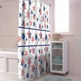 thumbnail image 4 of Independence Day Shower Curtain, Watercolor American Flag Shower Curtain Set with Hooks, Spring Summer Waterproof Fabric Shower Curtains for Bathroom Decor, 72x72 Inch Bath Curtain, 4 of 6