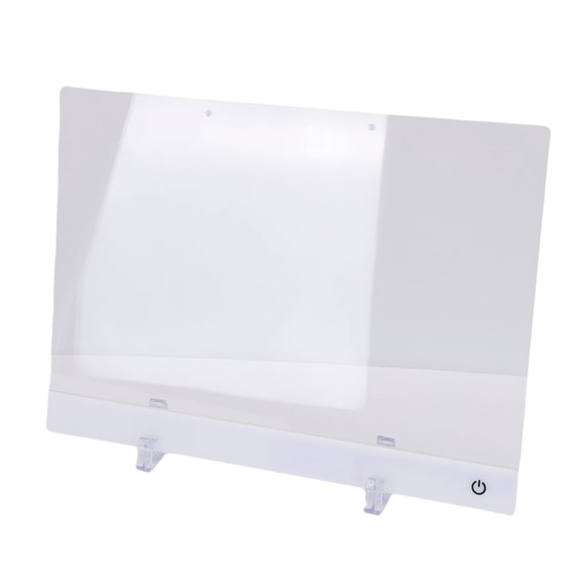 Tablero De Notas LED Acrílico De 7 Colores, Tablero De Escritura De Dibujo Acrílico Iluminado Con Soporte Y 7 Marcadores, 4 Modos Dinámicos, 13,8x10 Pulgadas