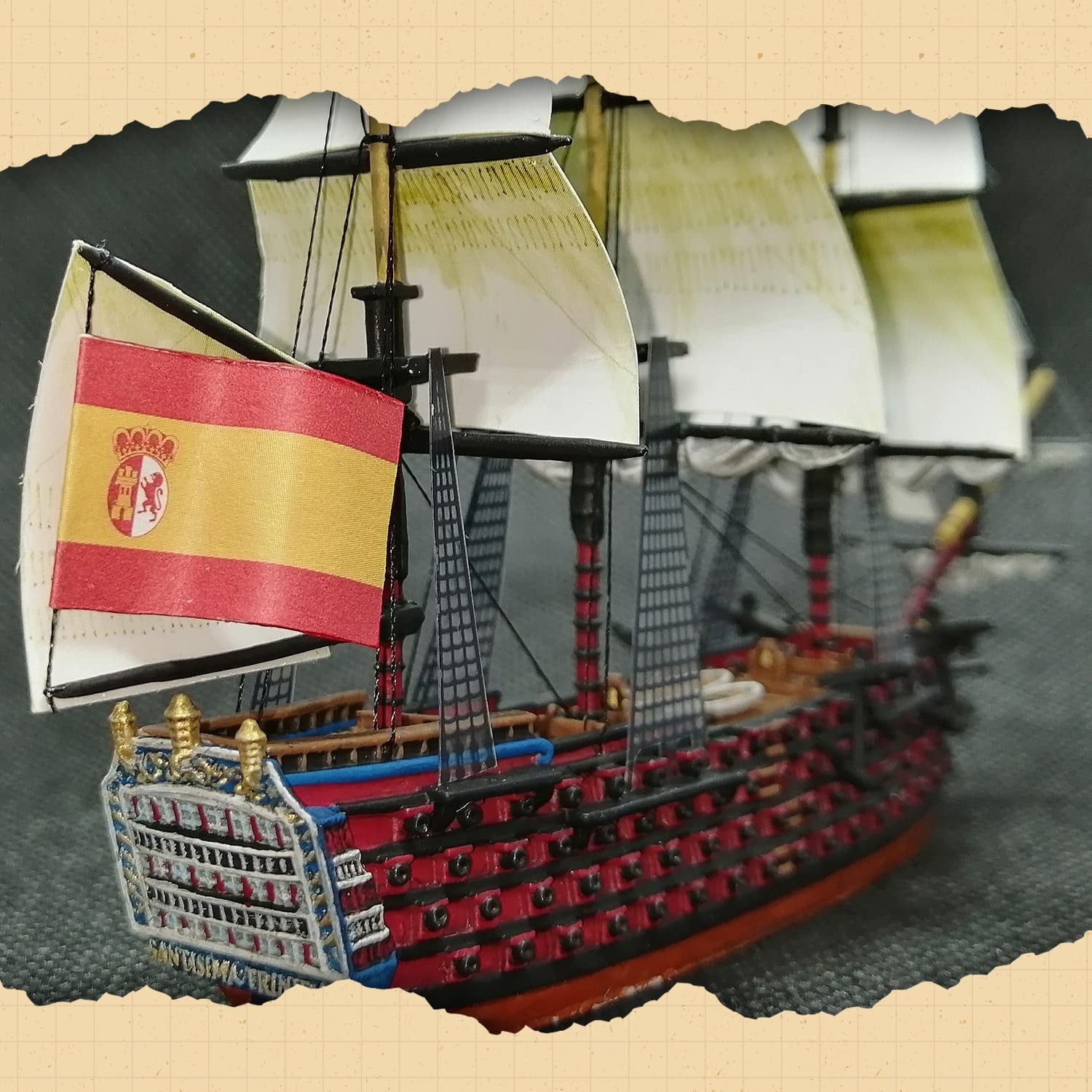 Wargames Delivered - Warlord Games - Black Seas The Age of Sail Santisima Trinidad Miniatures