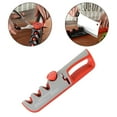 thumbnail image 3 of simhoa Kitchen - 4 Stage Sharpening to , & Polish & Sharpen Scissors Sharpening Tools - Gray Red, 3 of 7