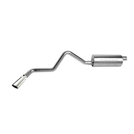 Sb Single Exhaust - Gibson Exhaust 615567 GIB615567 01-06 SILVERADO/SIERRA TRUCK 2500/3500 CREW CAB SB 6.0L SINGLE EXHAUST SYSTEM
