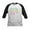 Black/White, variant on CafePress - Amazing Chef Baseball Jersey - Kids Cotton Baseball Jersey, 3/4 Sleeve Shirt