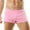 Pink, variant on IYTR Athletic Shorts for Men Casual Solid Color Elastic Waist Shorts Summer Sports Shorts Gray L