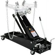 Omega 42000C Black Low Profile Transmission Jack, 1 Ton Capacity