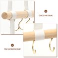 thumbnail image 4 of Organizador de diademas para bebé con cinturón de almacenamiento, soporte para horquillas, pinzas para el pelo para niñas, soporte de madera para lazos, 4 of 6