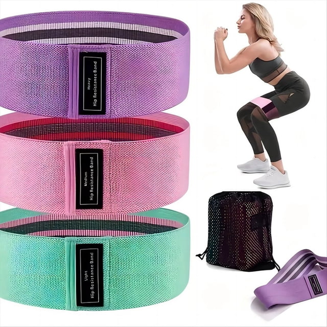 Banda De Resistencia Para Yoga En Sentadillas, Anillo De Entrenamiento De Cadera, Banda EláStica, Banda De TensióN Adecuada Para Equipos