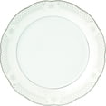 thumbnail image 2 of Lorren Home Trends 24 Piece Wavy Porcelain Tova Collection Dinnerware Set, Gold, 2 of 4