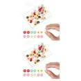 thumbnail image 2 of Decodeary 30 Pcs/ensemble Punaises et Poussoirs Pratiques Solution pour Organiser 2ensemble, 2 of 6