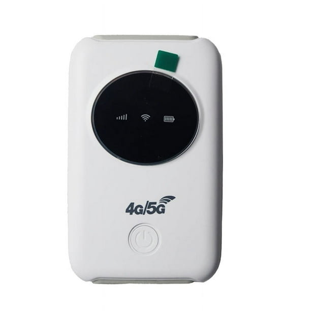 Enrutador WiFi 4G inalámbrico MiFi 150 Mbps 3200 mAh, módem WiFi para coche, punto de acceso WiFi móvil con ranura para tarjeta SIM