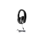 Hamilton Buhl Smart-Trek Headphone || 3.5mm TRRS Plug, Durable and Comfortable, Black (ST1BK)