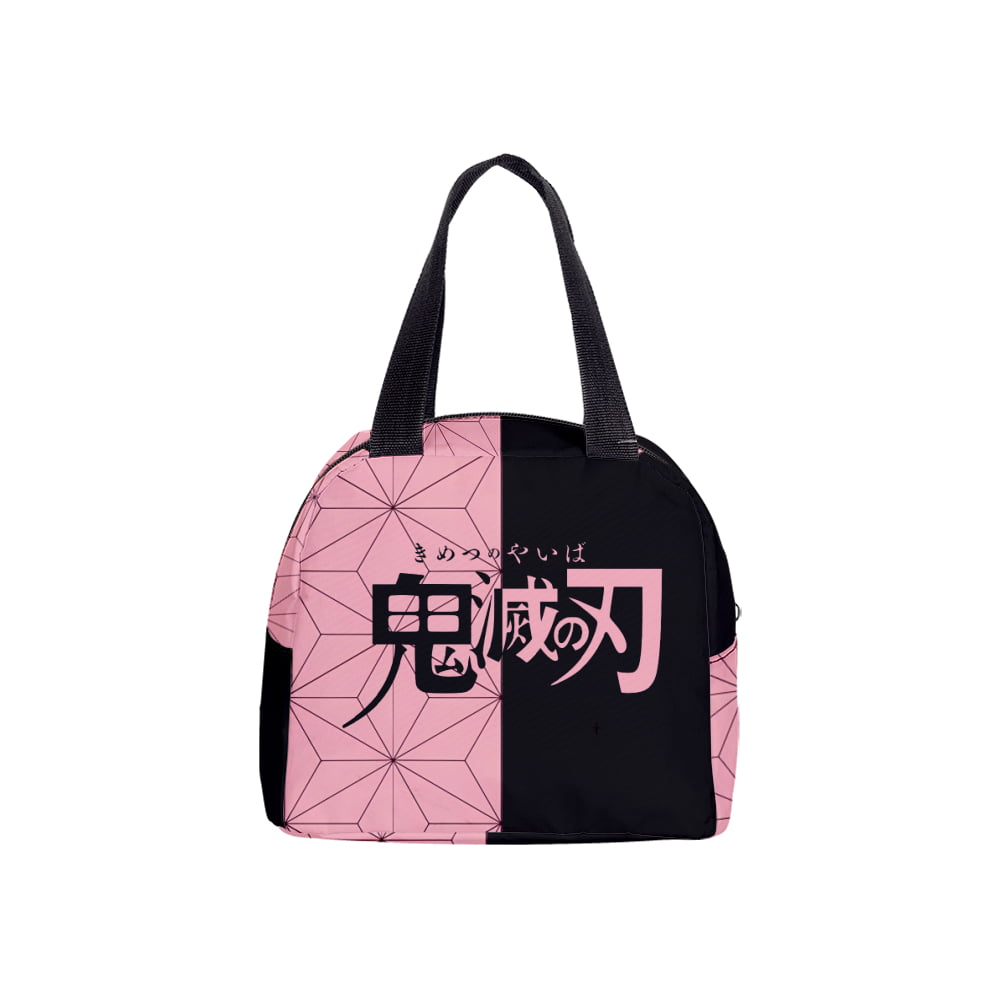 Anime Lunch Box Kamado Nezuko Insulated Lunch Bag For Boys Girls