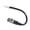 Male head, variant on Tibvox PVC BNC Pigtail Cable Male Female to Bare Wire Coaxials Connectors Cables for CCTV Terminals Adapters,