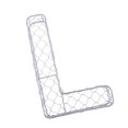 thumbnail image 1 of Romantic Iron Alphabet R Frame Wire Wreath Succulent Pot Wedding Decor, 1 of 6