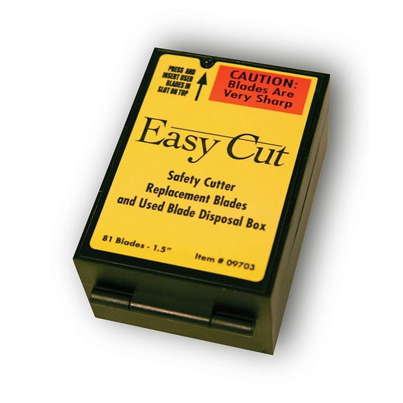 81 Easy Cut/EZ Cutter Replacement Blades 09703 STD Blades Box