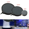 thumbnail image 4 of Bubble Disk Air Stone Aerator for Aquarium Fish Tank Pond Oxygen Pump 10CM (with black edge wrapping), 4 of 8