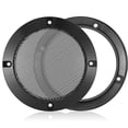 thumbnail image 3 of Cubierta de rejillas para altavoces, Facmogu, 4" redondo negro + malla metálica + altavoces de woofer, 3 of 3