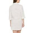 thumbnail image 4 of Dotti Womens Radiance Sheer Striped Dress Swim Cover-Up, 4 of 5