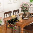 thumbnail image 2 of Linen Mexican Serape Cinco De Mayo Table Runner Cinco De Mayo Party Decorations Favors Decor Fiesta Themed 13.8x71 Inch, 2 of 6