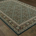 thumbnail image 3 of Oriental Weavers Kashan Area Rug - 180L1 - 7'10" x 10'10" - in Navy/ Multi - Vintage Inspired, Stain Resistant, Family and Pet Friendly , Dining, Living Room Rug, 3 of 3