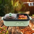 thumbnail image 6 of Electric Hot Pot with Grill Area Multi-Purpose Hot Pot 2-In-1 Electric Hot Pot, 6 of 13