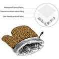 thumbnail image 6 of Leopard Oven Mitts and Pot Holders 4 Pcs Sets for Kitchen, Cooking Gloves Heat Resistant Oven Mitt Gloves Non Slip Potholders BBQ Gloves for Baking, Grilling, BBQ, 6 of 6