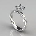 thumbnail image 7 of K-KED 1pc Finger Ring Metal Ring Diamond Diamond Ring Jewellery Trendy-Gold-5, 7 of 7