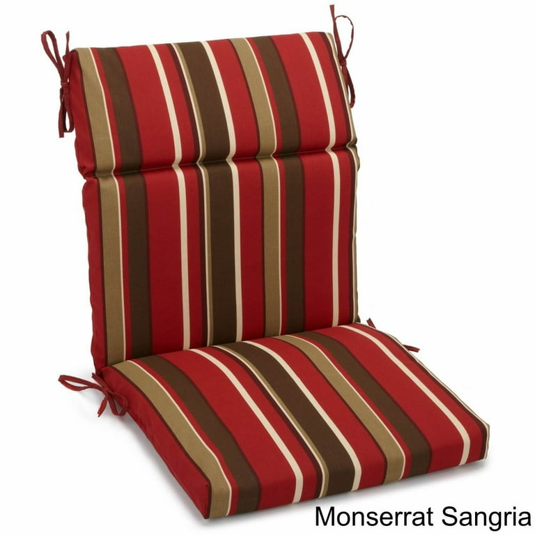 Blazing Needles Outdoor Patio Seat Cushion, 3-Section, 42 Blazing Needles Outdoor Patio Seat Cushion, 3-Section, 42