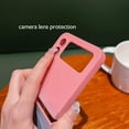 thumbnail image 5 of Magnetic Silicone Case for Samsung Galaxy Z Flip 4, Green Gradient Color Woman Case for Galaxy Z Flip 4 Compatible with Magsafe, Girls Shockproof Case for Z Flip 4, 5 of 14