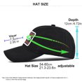 thumbnail image 2 of Gorra de béisbol Boston Anime Snapback, de algodón, 54-60 cm, 2 of 2