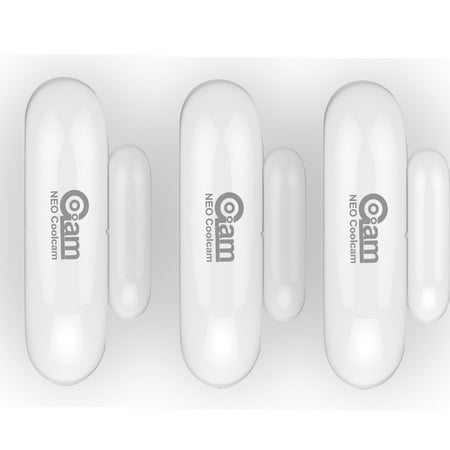 - Coolcam Worlds Smallest Discreet Compact Z-Wave Plus Easy Install, Battery Operated, Door Window Sensor NAS-DS01Z3PK
