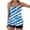 Blue, variant on Zuesphe Swimsuit for Women Over 65 Womens Bathing Suits Tummy Control Plus Size Modest Swimwear for Women Plus Size Sexy 2 Piece Outfits for Women Beachwear Flounce Top