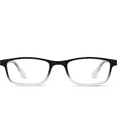 thumbnail image 3 of (2 pack) Equate Unisex Reading Glasses, Full Rim Style, Plastic Lens, Black/Clear, +1.50 Magnification, 3 of 10