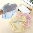 thumbnail image 6 of SPRING PARK Summer Baby Washable Girl Mesh Cotton Panties For Newborn, 6 of 8