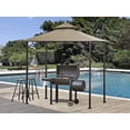 thumbnail image 5 of MASTERCANOPY Grill Gazebo Replacement Canopy for Model L-GZ238PST-11 (8x5, Beige), 5 of 5