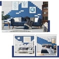 thumbnail image 2 of VASA NAMA 40 PCS Ladrillo Pantalla, Ladrillo 3D Pared Blanco, 3D Paneles Pared, DIY Panel Pared Impermeable, Paneles Decorativos 3d, Papel Pintado Pared (35x38cm), 2 of 6