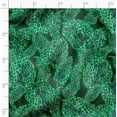 thumbnail image 2 of Soimoi Lightweight Cotton Voile Fabric, Green- Leaves Print, Unstitched Material- 42 Inch Width, Ideal For Making Summer Dresses, Blouses, Scarves, Sheer Curtains, Garment Linings, 1 Yard, 2 of 6